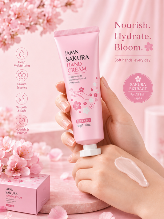 Glowgarden™ Japan Sakura Nourishing Hand Cream – 30g