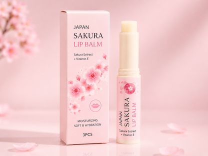 GlowGarden™ Japan Sakura Glow Lip Balm